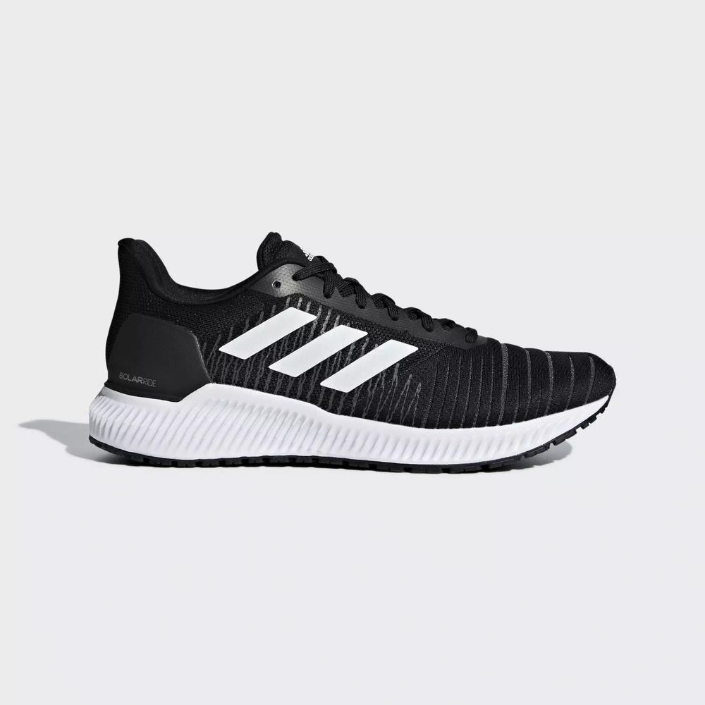 Adidas Solar Ride Tenis Para Correr Negros Para Hombre (MX-14796)